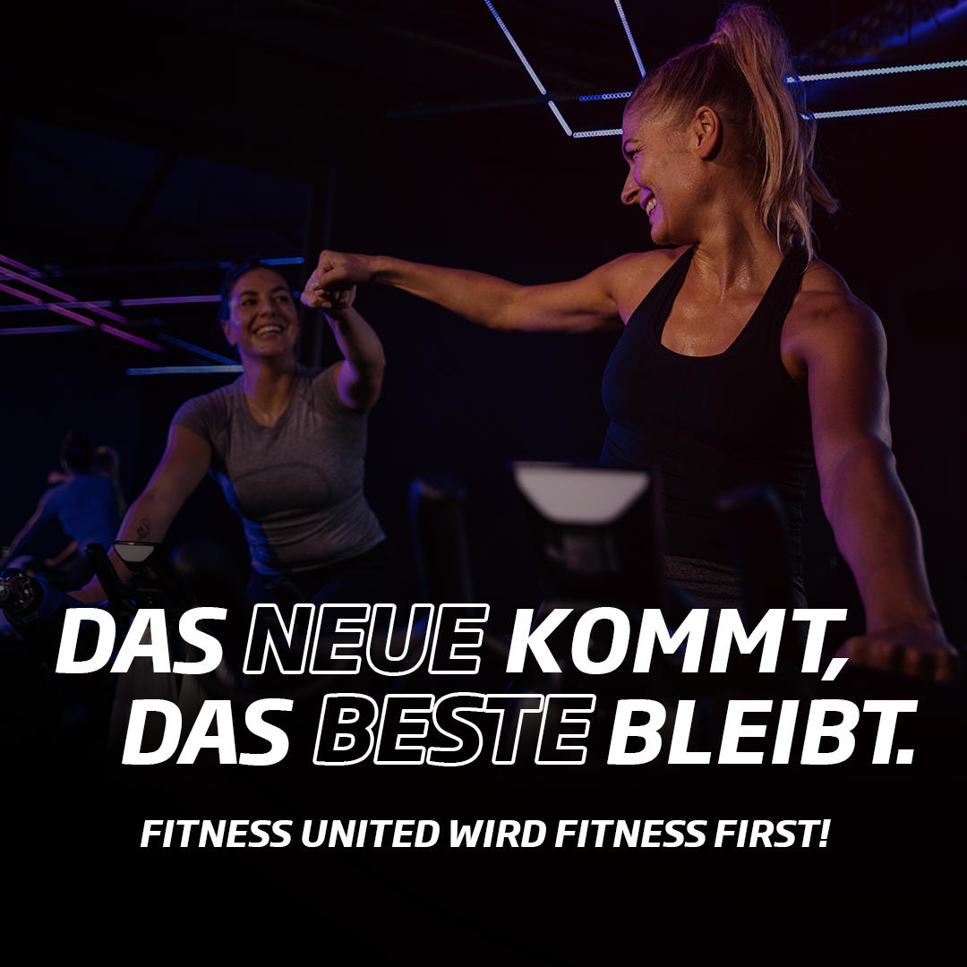 Fitness United wird Fitness First!